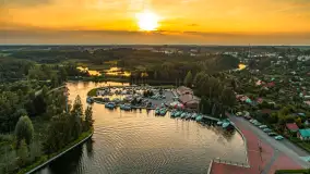 Zachód słońca nad Węgorzewem, sierpień 2025 r. - zdjęcie 31