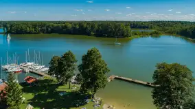 Jezioro Nidzkie przy porcie Pod Dębem, Ruciane-Nida, sierpień 2025 r. - zdjęcie 18