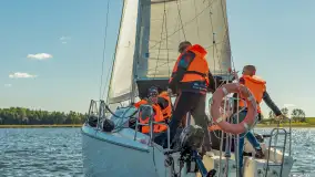 Fotorelacja z regat Bocianie Gniazdo Sailing CUP2025, dzień I - zdjęcie 25