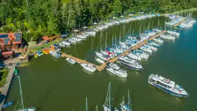 Pod Dębem nad jeziorem Nidzkim z lotu ptaka, sierpień 2025 r. - zdjęcie 25