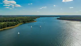 Mazury z lotu ptaka, końcówka sierpnia - wrzesień 2025 r. - zdjęcie 17