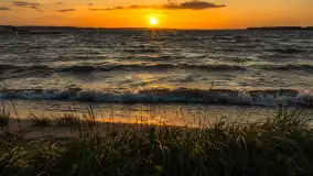 Czerwcowy zachód słońca w Pierkunowie, jezioro Kisajno - zdjęcie 13