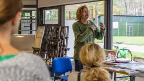 Międzynarodowy Plener Malarski w Resorcie Niegocin, fotorelacja z warsztatów - zdjęcie 7