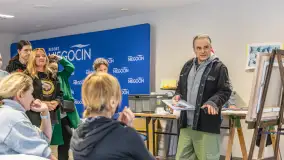 Międzynarodowy Plener Malarski w Resorcie Niegocin, fotorelacja z warsztatów - zdjęcie 31