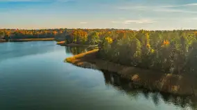 Jesień nad jeziorem Kisajno w Pięknej Górze, październik 2025 r. - zdjęcie 19