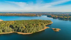 Jesień nad jeziorem Kisajno w Pięknej Górze, październik 2025 r. - zdjęcie 36