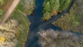 Jesienna śluza Przerwanki, jezioro Gołdopiwo i rzeka Sapina - zdjęcie 14