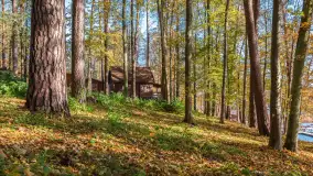 Jesień nad jeziorem Nidzkim, port i ośrodek Wodnik, Ruciane-Nida, październik 2025 r. - zdjęcie 18