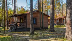 Jesień nad jeziorem Nidzkim, port i ośrodek Wodnik, Ruciane-Nida, październik 2025 r. - zdjęcie 22