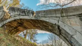 Zwalony Most w Kruklankach, listopad 2025 r. - zdjęcie 15