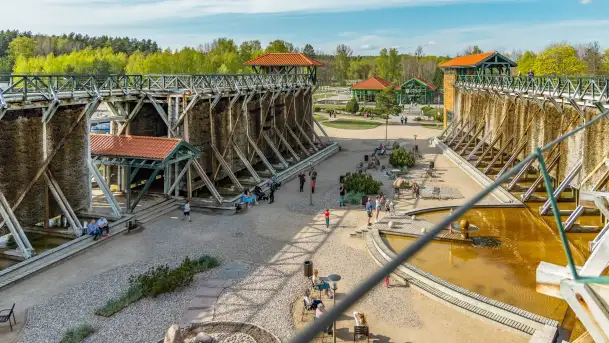 Tężnie Solankowe w Gołdapi, wiosna 2025 r.