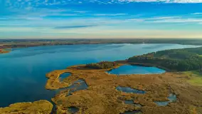 Jesienne Mazury z drona, mix ujęć, październik 2025 r. - zdjęcie 13