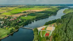 Mazury z drona, kolejny MIX ujęć, październik 2025 - zdjęcie 40