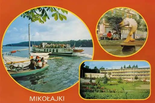 Mazury na pocztówkach z PRLu i lat 90-tych - zdjęcie 3