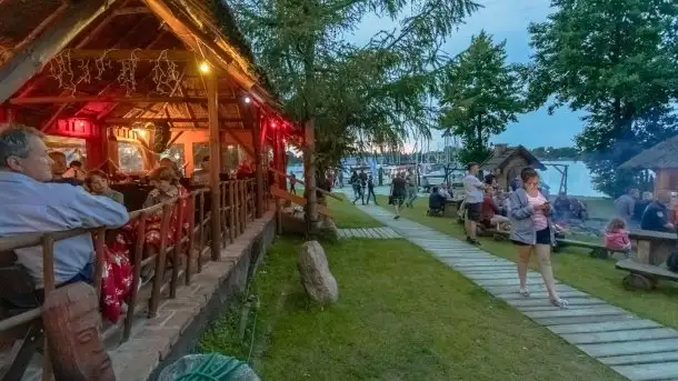 Zdjęcia: Bandik Władek Świeczkowski wystąpił w porcie Tło Dla Mew