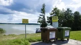 Zdjęcia: Malownicza i funkcjonalna plaża z czynu społecznego - zdjęcie 17