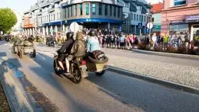 Zdjęcia: Parada motocykli ulicami Giżycka  - zdjęcie 42