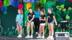 Zdjęcia: Rodzinna zabawa na plaży miejskiej nad Niegocinem  - zdjęcie 18