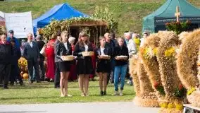 Zdjęcia: Mazurscy rolnicy dziękują za plony  - zdjęcie 38