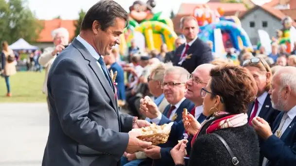 Zdjęcia: Mazurscy rolnicy dziękują za plony  - zdjęcie 9