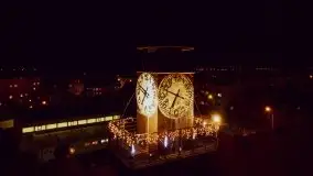 Nocne, styczniowe Giżycko, zobacz iluminację świąteczną - zdjęcie 15