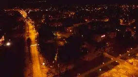 Nocne, styczniowe Giżycko, zobacz iluminację świąteczną - zdjęcie 19
