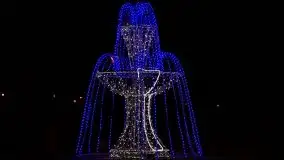 Nocne, styczniowe Giżycko, zobacz iluminację świąteczną - zdjęcie 26