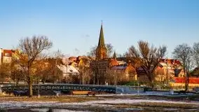 Ełk skąpany w lutowym słońcu - zdjęcie 30