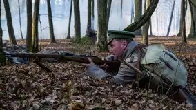 Inscenizacja Bitwy Zimowej Giżycko 2020 - zdjęcie 7