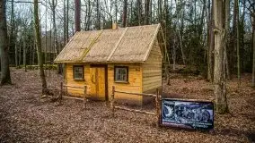 Wilczy Szaniec w Gierłoży zimą jeszcze lepiej widoczny - zdjęcie 131