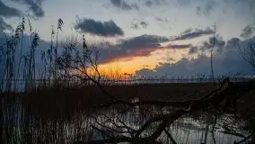 Epicki zachód słońca nad jeziorem Niegocin, luty 2020 - zdjęcie 22