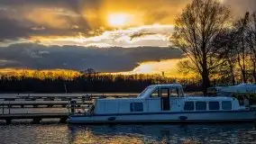 Zachód słońca widoczny w Sztynorcie, 27 luty 2020 - zdjęcie 11