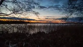 Zachód słońca widoczny w Sztynorcie, 27 luty 2020 - zdjęcie 30