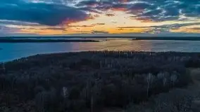 Zachód słońca widoczny w Sztynorcie, 27 luty 2020 - zdjęcie 61