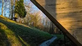 Śluza w Leśniewie w kolorach zachodzącego słońca - zdjęcie 15