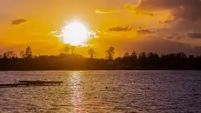 Tło Dla Mew i Marina Rydzewo w kolorach zachodu słońca - zdjęcie 32