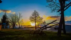 Tło Dla Mew i Marina Rydzewo w kolorach zachodu słońca - zdjęcie 12