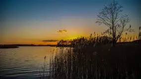 Jezioro Tałtowisko i kanał Grunwaldzki o zachodzie słońca - zdjęcie 1