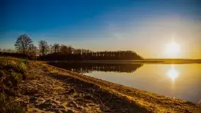 Pierkunowo i jezioro Kisajno w kwietniowym słońcu - zdjęcie 22