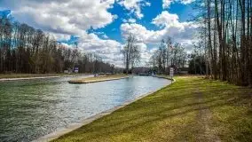 Śluza Karwik na początku kwietnia 2020 - zdjęcie 24