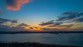 Zachód słońca na jeziorami Węgielsztyn i Rydzówka - zdjęcie 6