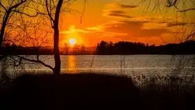 Zachód słońca nad jeziorem Kruklin - zdjęcie 31