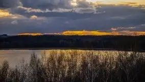Zachód słońca nad jeziorem Jędzelewo, Stare Juchy - zdjęcie 22