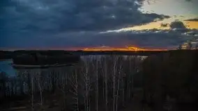 Zachód słońca nad jeziorem Jędzelewo, Stare Juchy - zdjęcie 45