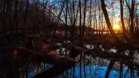 Zachód Słońca Piękna Góra, jez. Kisajno - zdjęcie 1