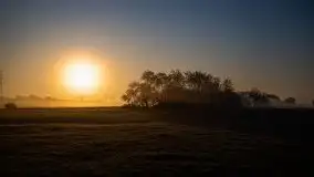 Wschód słońca w Giżycku, ul. Obwodowa - zdjęcie 14