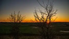 Zachód słońca niedaleko wsi Sulimy - zdjęcie 14