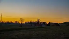 Zachód słońca niedaleko wsi Sulimy - zdjęcie 18