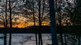 Zachód słońca nad jeziorem Ryńskim, Rybical - zdjęcie 4