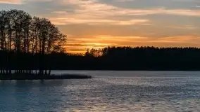 Zachód słońca nad jeziorem Ryńskim, Rybical - zdjęcie 31